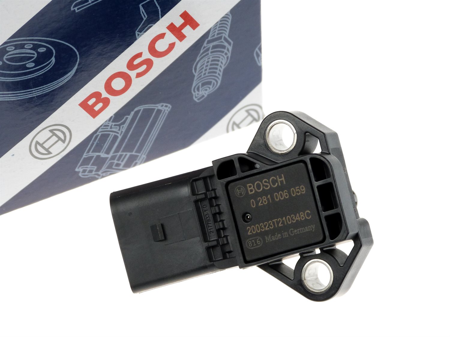 Original BOSCH 400 kPa Ladedruck MAP Sensor Golf GTI Audi S3 RS3 2.0 2.