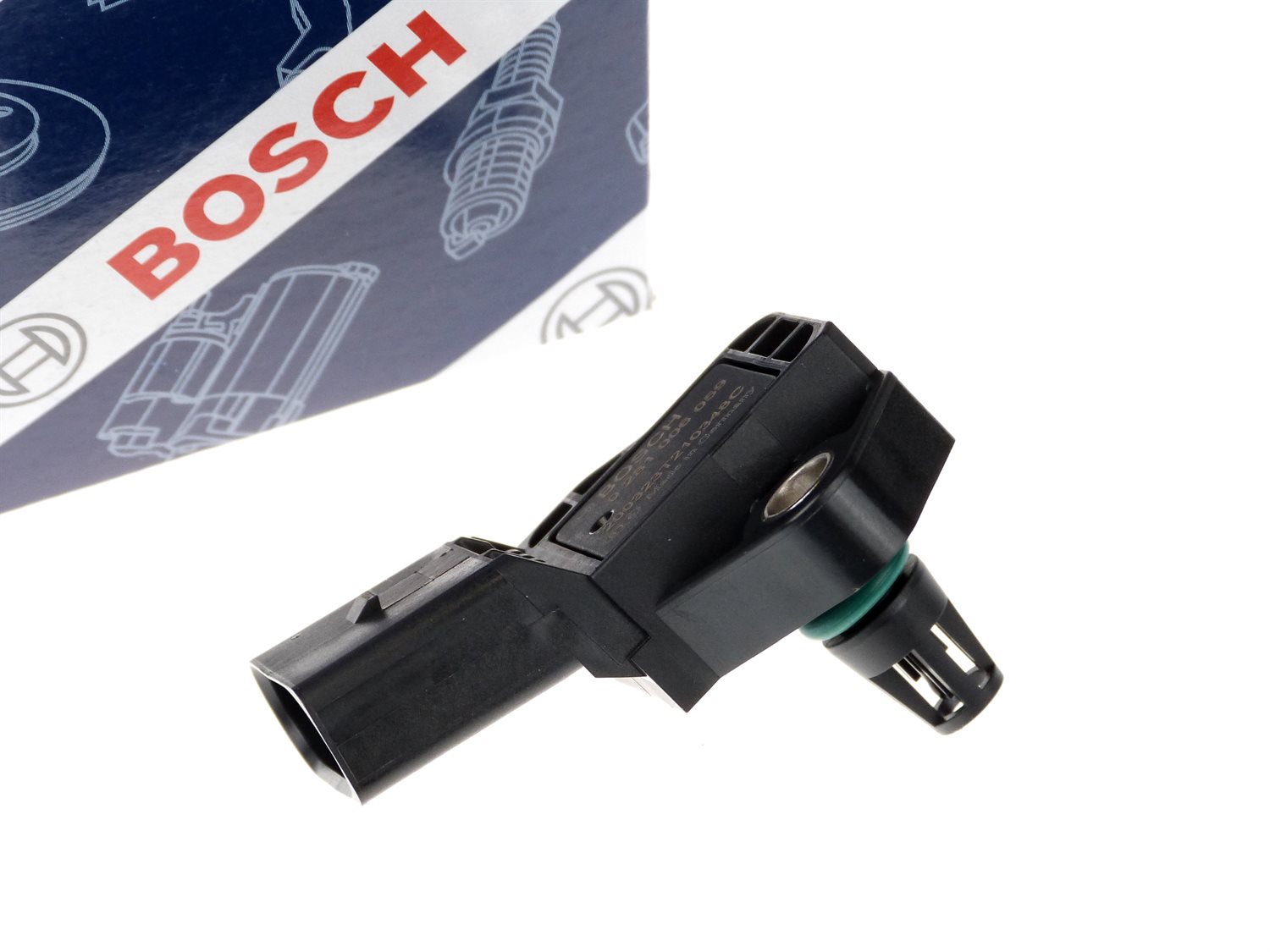Original BOSCH 400 kPa Ladedruck MAP Sensor Golf GTI Audi S3 RS3 2.0 2.